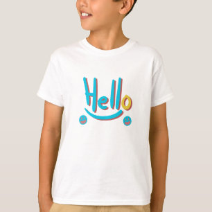 Camiseta Arte Padrão de Abstrato de Reprodução