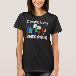 Camiseta Arte Para Jogos De Conselho legal Para Meninas Cri