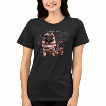 Arte Patriótica de Pug