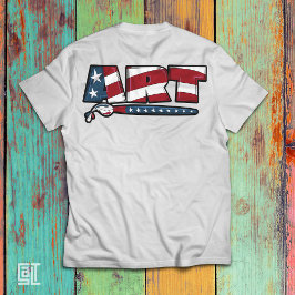 Camiseta Arte Patriótica Educacional Design