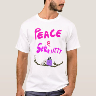 Camiseta Arte Paz & Serenidade