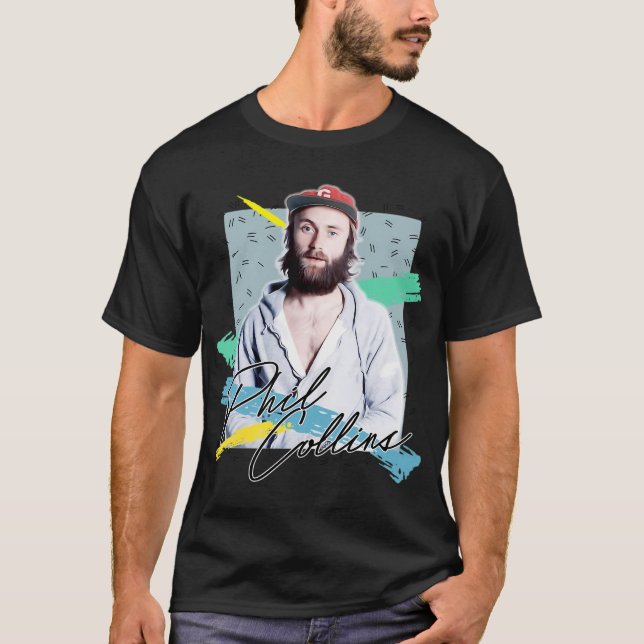 Camiseta Arte - Phil Collins (Frente)