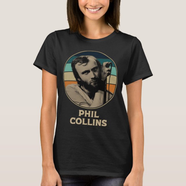 Camiseta Arte - Phil Collins (Frente)