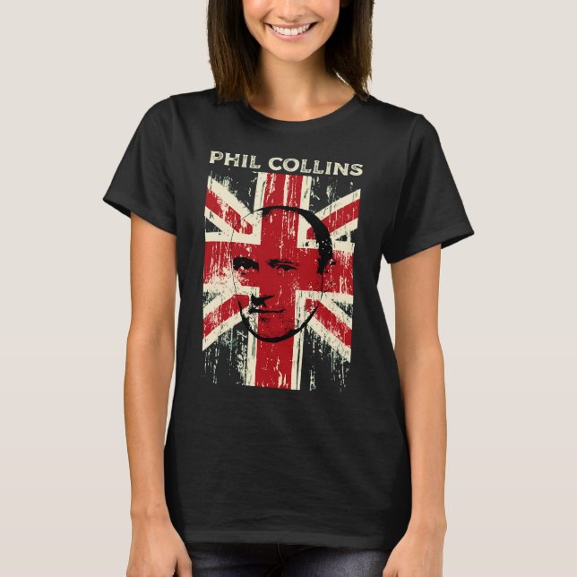 Camiseta Arte - Phil Collins (Frente)