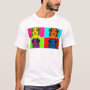 Camiseta Arte Pop Australiana Estilo Warhol Australian Sh