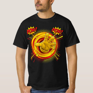 Camiseta Arte Pop Cartoon POW