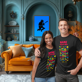 Camiseta Arte Pop de múmia personalizada | Wrap Star Hallow