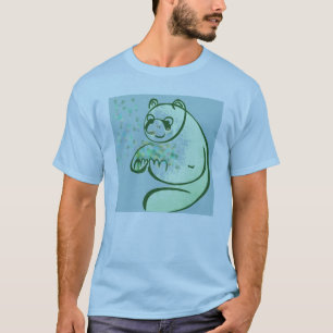 Camiseta Arte Pop de Urso Panda