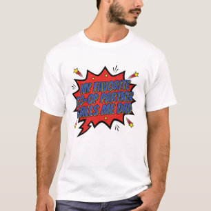 Camiseta Arte Pop em Quadrinhos Vibrante