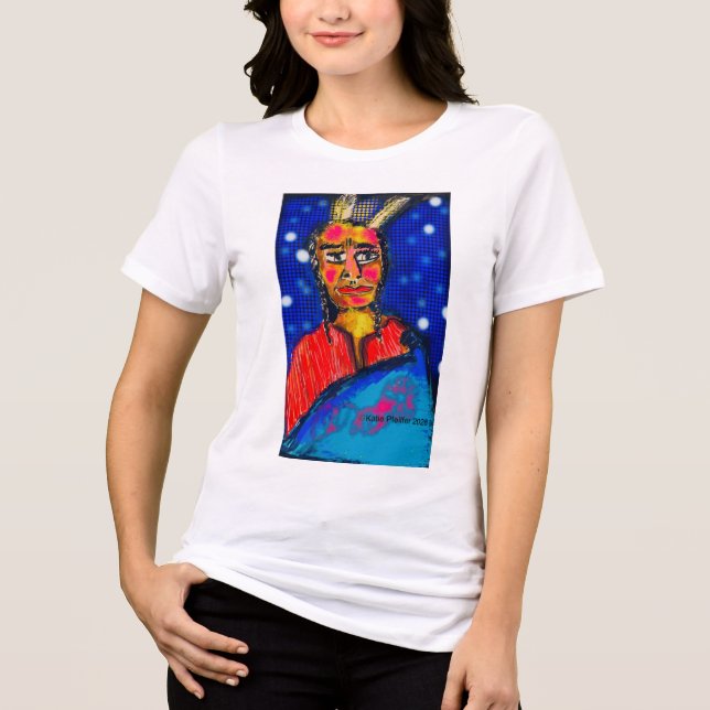 Camiseta Arte Pop Indígena #1 (Frente)
