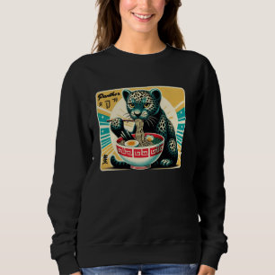 Camiseta Arte Pop Japonês Selo Postal Macarrão Pantera Láme