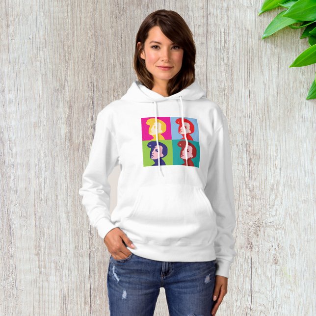 Camiseta Arte Pop Mulheres Retro (Criador carregado)