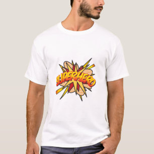 Camiseta Arte Pop SUPER-HERÓI de Quadrinhos