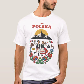 Camiseta Arte Popular Montanhesa da Tatra Polonesa