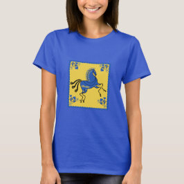 Camiseta Arte popular tradicional da Ucrânia