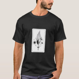 Camiseta Arte Preta e Branca