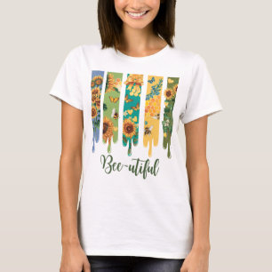 Camiseta Arte Primavera para abelhas útil - Design de pinta