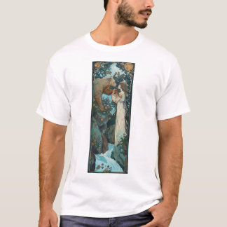 Camiseta Arte Príncipe Nórdica | Maxfield Parrish Style Imp