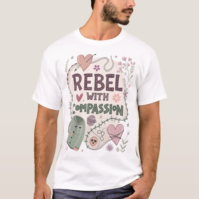 Camiseta Arte que você pode vestir. (Frente)
