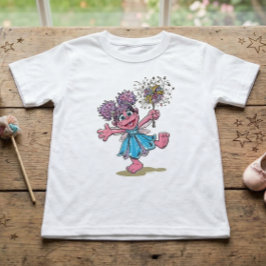 Camiseta Arte retrô da Rua Sésamo Abby Cadabby