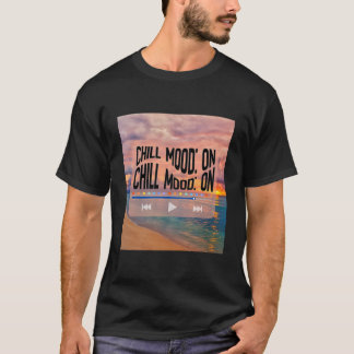 Camiseta Arte Retro de Praia com Humor Relaxado