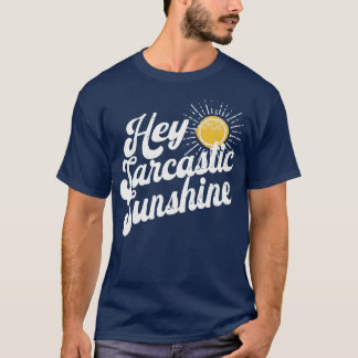 Camiseta Arte Retro Sarcástica Sunshine Vintage Humor