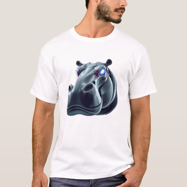 Camiseta Arte Robótica de Hippo (Frente)
