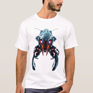 Camiseta Arte Robótica De Lagosta