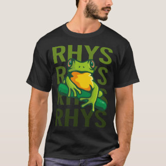 Camiseta Arte sapo - Nome Rhys
