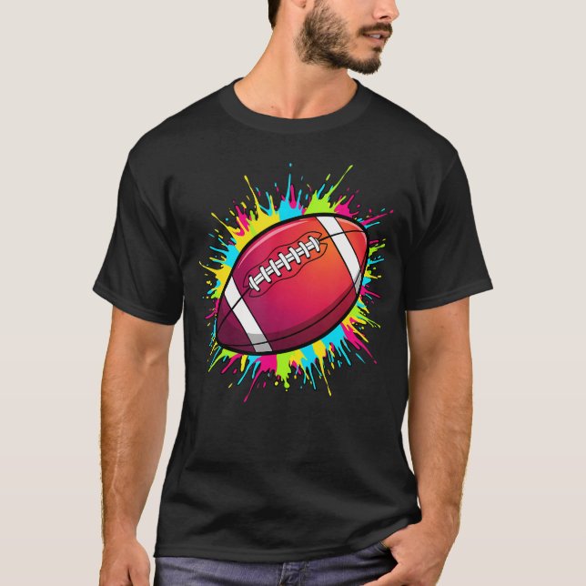 Camiseta Arte Splash Estádio Vintage (Frente)