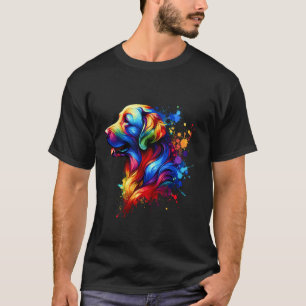 Camiseta Arte Splash Labrador Retriever Lab Labradores Labb