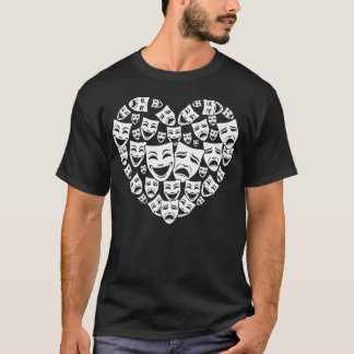 Camiseta Arte Teatral Para Atuação em Teatro Musical