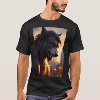 Camiseta Arte Therian Furry Furry legal Werewolf