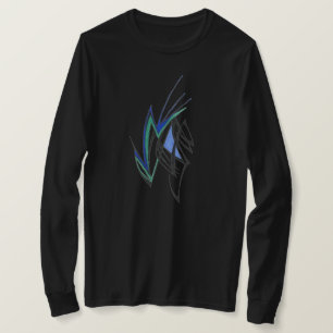Camiseta Arte Tribal Abstrata Colorida Serena Tatuagem