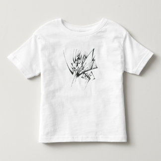 Camiseta Arte Tribal Abstrato Preto e Branco 40 Tattoo