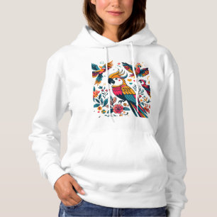 Camiseta Arte tropical Colorida