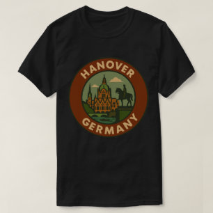 Camiseta Arte Urbana de Hanôver Alemanha
