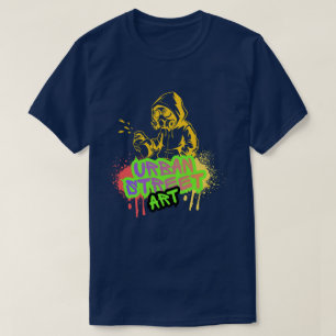 Camiseta Arte Urbana de Rua Neon Splash