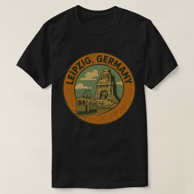 Camiseta Arte Urbana Leipzig Alemanha (Frente do Design)