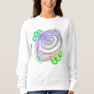 Camiseta Arte utilizável funky Abstrato Rosa