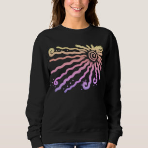 Camiseta Arte Vestível Abstrata Colorida