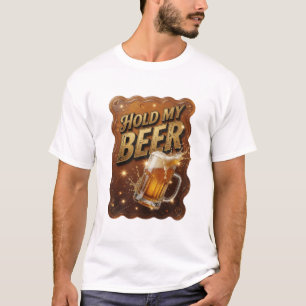 Camiseta Arte Vestível Fresh SEGURA MINHA CERVEJA