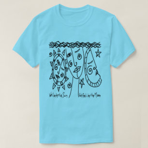 Camiseta Arte Vestível Viva pelo Sol