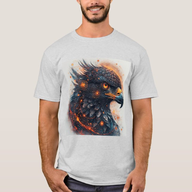 Camiseta Arte Vibrante Águia (Frente)
