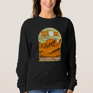 Camiseta Arte Vintage do Parque Nacional de Zion Presente A