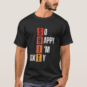 Camiseta Arte Vintage dos Anos Sessenta 65º 1965 Para Homen