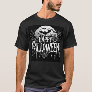 Camiseta Arte vintage feliz Halloween
