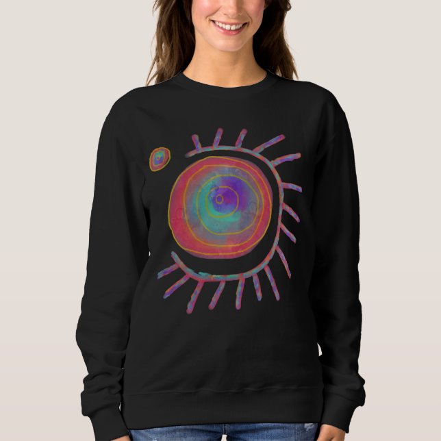 Camiseta Arte Wearable Abstrato original (Frente)