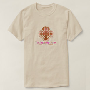 Camiseta Artefato antigo/ laranja v005