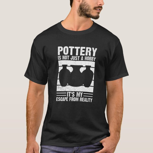 Camiseta Artefato cerâmico de argila hobby 4 (Frente)